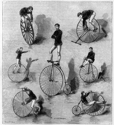 Exercices vélocipédiques par l