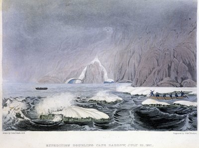 Vue du Cap Barrow - Unknown artist