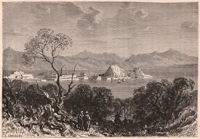 Vue de Corfou au XIXe siècle - Unknown