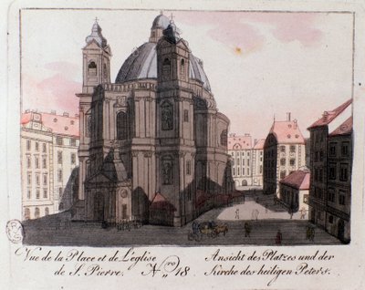 Vue de la place de l