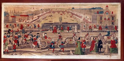 Vue du Pont-Neuf à Paris - Unknown artist
