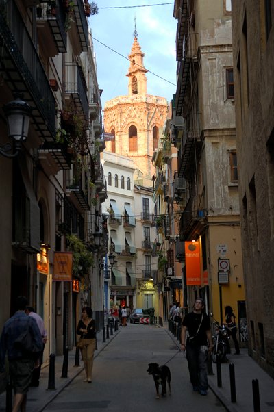 Vue de la tour de la cathédrale connue sous le nom d