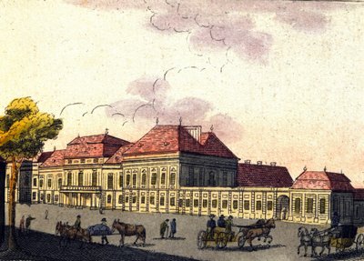 Vue de la ville de Vienne en Autriche, gravure de 1820 - Unknown artist
