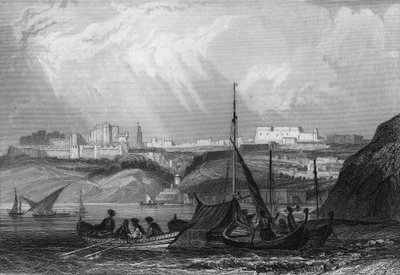 Vue du port d