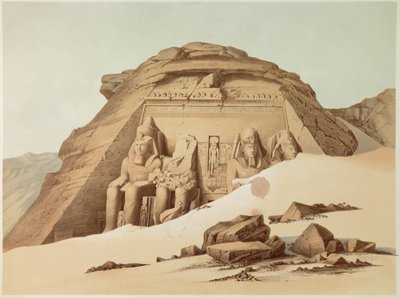 Vue du temple d