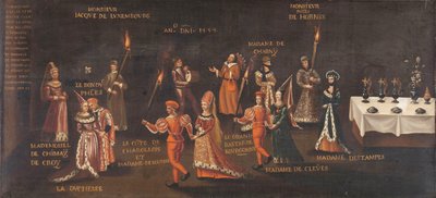 Le Vœu du Faisan (Philippe le Bon et Isabelle au Festin du Faisan à Lille en 1454), c. 1500- c.1599 - Unknown artist