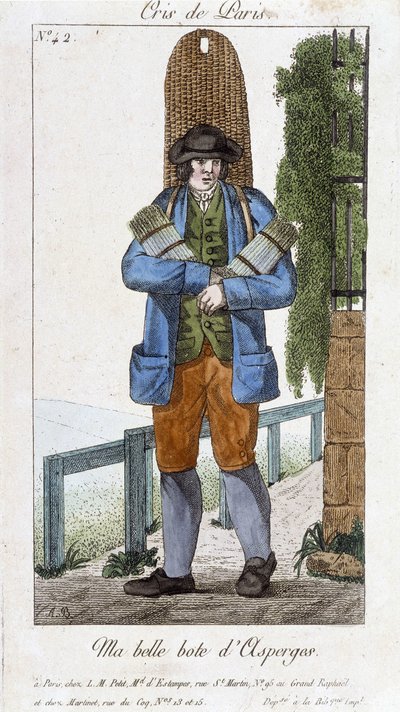 Marchand ambulant de bottes d