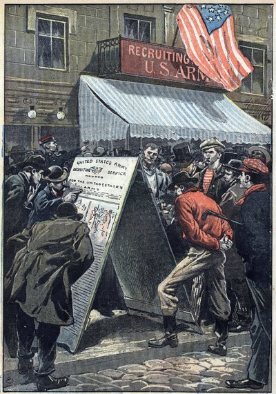 Guerre Espagne - États-Unis (USA) - Unknown artist