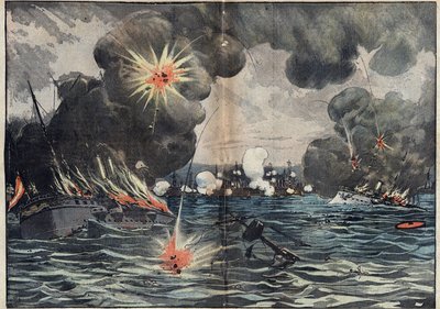 Guerre Espagne - États-Unis, 1er mai - Unknown artist
