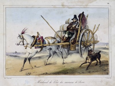 Marchand de vin des environs de Rome - Unknown artist