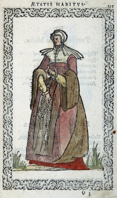 Femme picarde - dans « Habits et effigies » par Jean Sulperius - Unknown artist