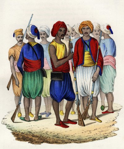 Zouaves, tirailleurs indigènes de l