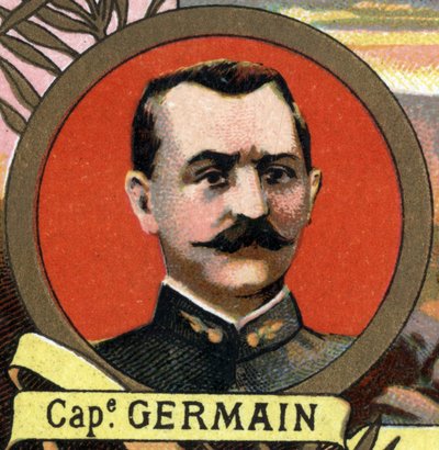 Portrait du capitaine Germain, explorateur français qui a participé à la mission Marchand. - Unknown artist