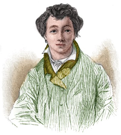 Portrait de Christian Johann Heinrich Heine (1797-1856), poète et journaliste allemand. - Unknown artist