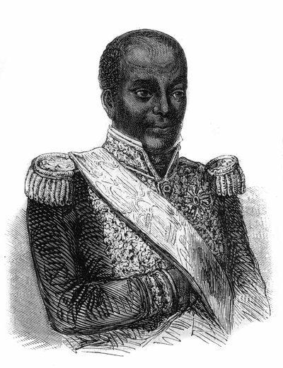 Portrait de Faustin Soulouque (1782-1867), président (1847-1849) et empereur (1849-1859) d
