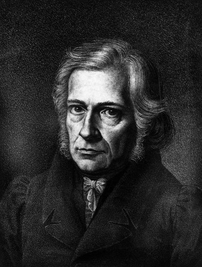 Portrait de Friedrich Daniel Ernst Schleiermacher (1768-1834), théologien protestant et philosophe allemand - Unknown artist