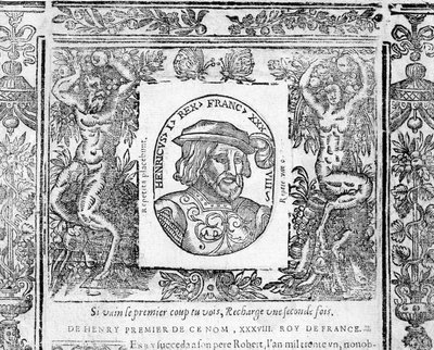 Portrait de Henri Ier, roi de France de 1031 à 1060. - Unknown artist