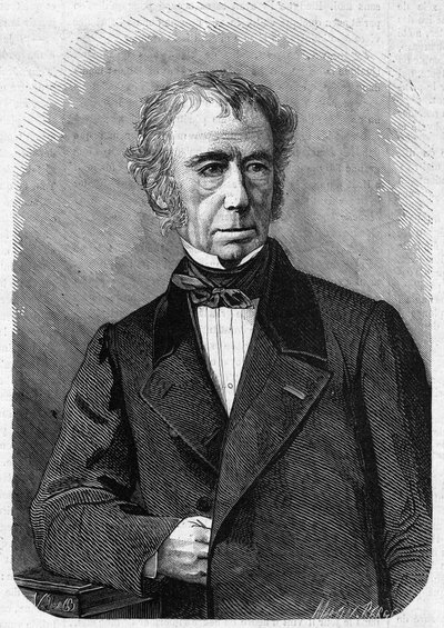 Portrait de Jean Pons Guillaume Viennet (1777-1868), homme politique et écrivain français - Unknown artist
