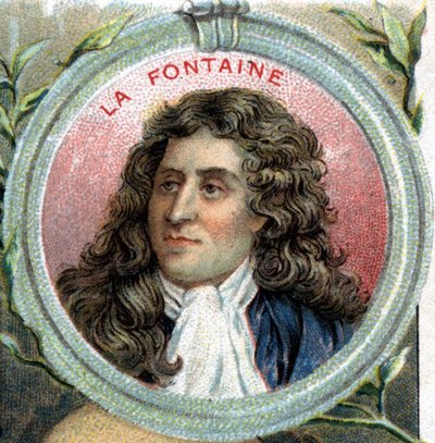 Portrait de Jean de La Fontaine. Écrivain français (1621-1695) - Unknown artist