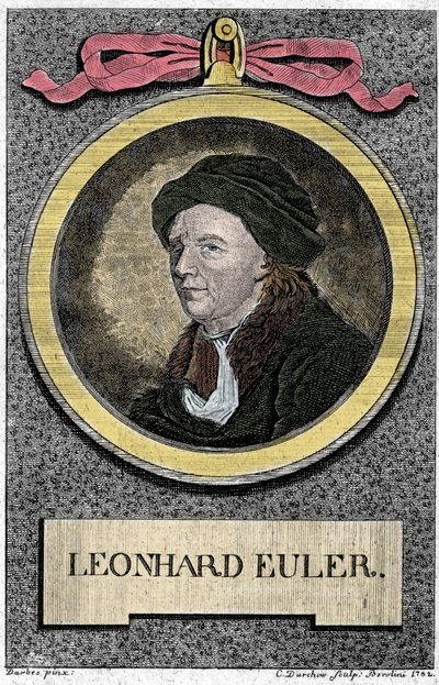 Portrait de Leonhard Euler, mathématicien suisse (1707-1783) - Unknown artist