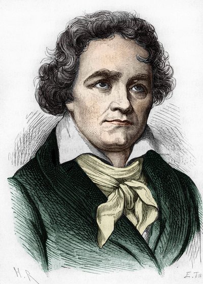 Portrait de Ludwig van Beethoven. Compositeur allemand (1770-1827) - Unknown artist