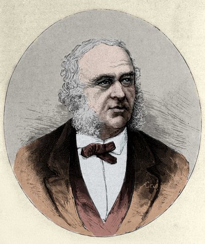 Portrait de Paul Broca (1824-1880), chirurgien et anthropologue français - Unknown artist