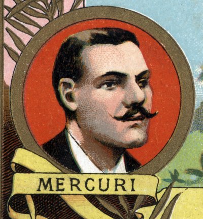 Portrait de Toussaint MERCURI second de la mission Behagle en 1893 - Unknown artist