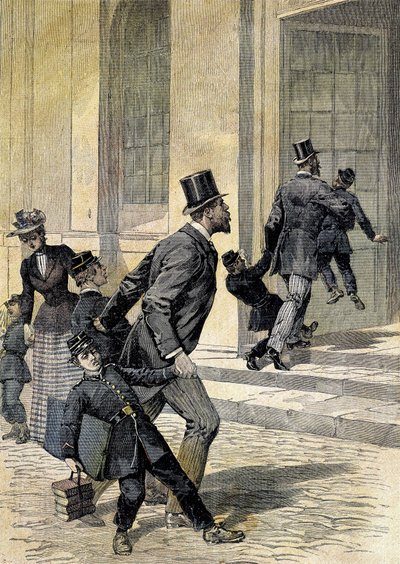 École : rentrée des classes - dans « Le Petit Journal » - Unknown artist