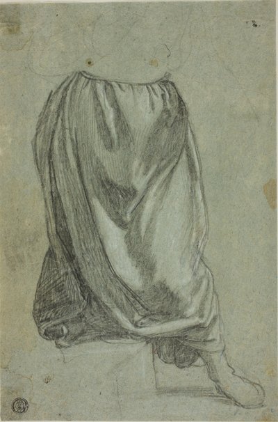 Esquisse de draperie - Unknown Florentine