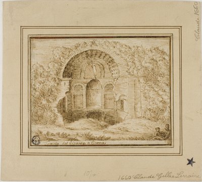 Temple des Géants à Cumes - Unknown Italian