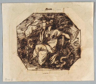 Dessin, Cérès, vers 1810 - Unknown artistUnknown artist