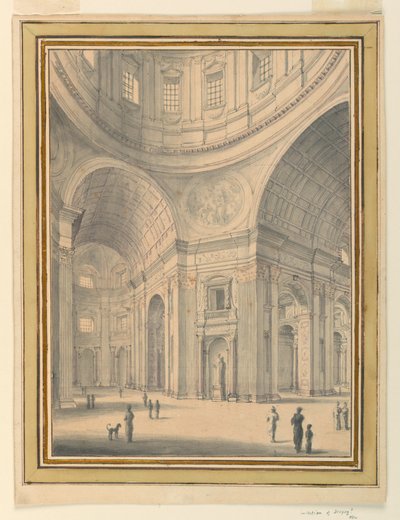 Dessin, intérieur d