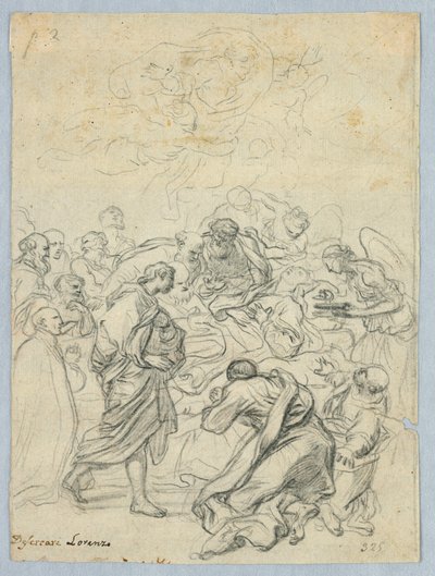 Dessin, Mort de la Vierge, 17e-19e siècle - Unknown artistUnknown artist