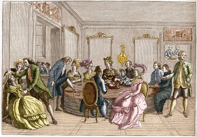 (Le baquet de Mesmer) Démonstration par Frédéric Antoine Mesmer - Unknown artist
