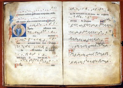 Missel du 14ème siècle de la liturgie ambrosienne. Archives du chapitre de Saint-Ambroise, Milan - Unknown artist