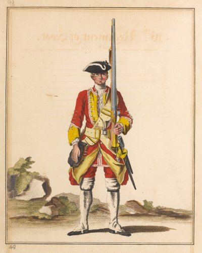 16e Régiment de Foot - Unknown artist