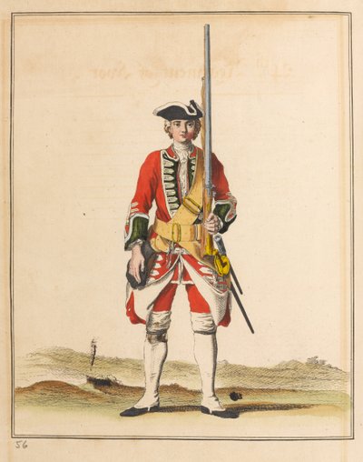 24e Régiment de Foot - Unknown artist