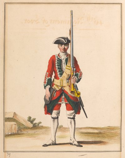 45e Régiment de Pied - Unknown artist