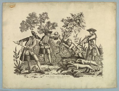 Chasse au Sanglier - Unknown artist