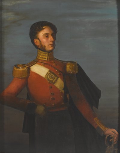 Un capitaine du 13e infanterie indigène du Bengale - Unknown artist