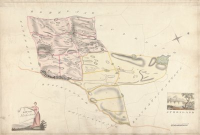 Une collection de relevés des domaines écossais du comte de Selkirk: Little Stockartown et Jurdiland - Unknown artist