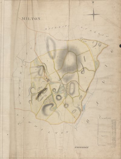Une collection de relevés des domaines écossais du comte de Selkirk : Milton - Unknown artist