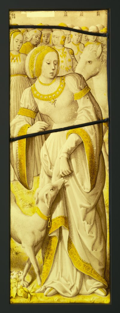 Un fragment du Triomphe de la chasteté sur l