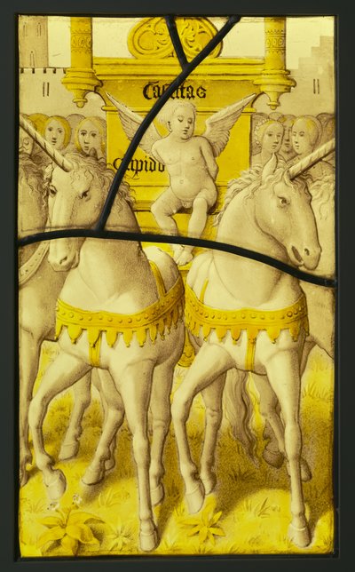 Un fragment du Triomphe de la chasteté sur l