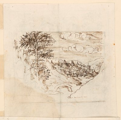 Un paysage - Unknown artist