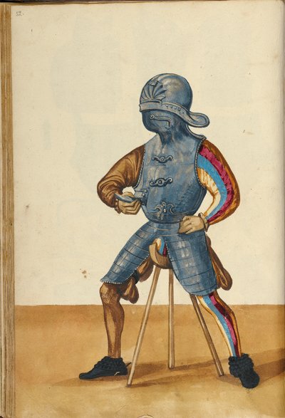 Un homme en armure - Unknown artist