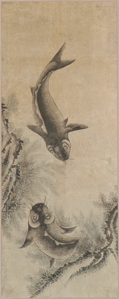 Une paire de carpes - Unknown artist