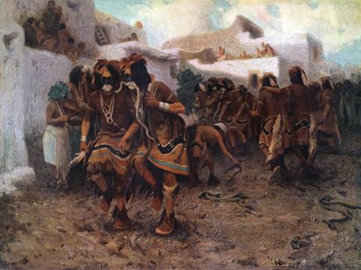 Une prière pour la pluie, tirée de "American Indians : First Families of the Southwest