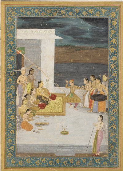 Une Princesse Divertie par une Danseuse; Assistants et Musiciens - Unknown artist