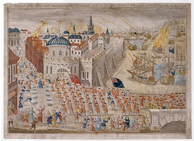 Vue de la ville et du port de La Havane prise par le comte d